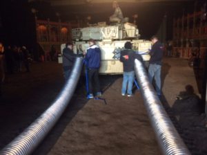 Filming The New Dr Who Series with our Tank