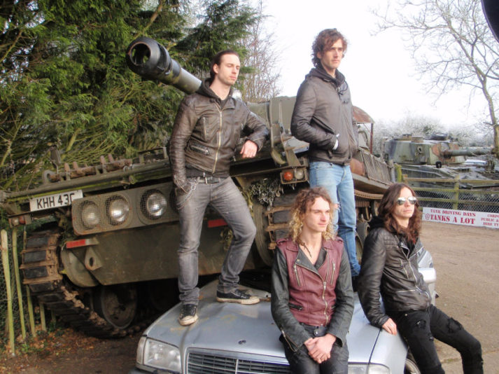 Heavens Basement Photo Shoot With Our Tanks