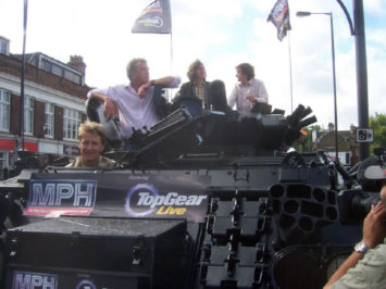 Top Gear Live Promo Tank Limo
