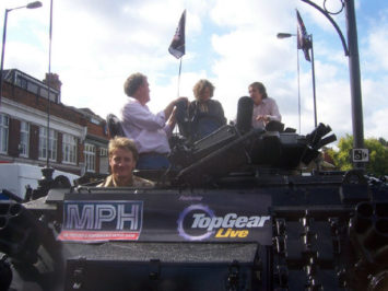 Top Gear Live Promo Tank Limo