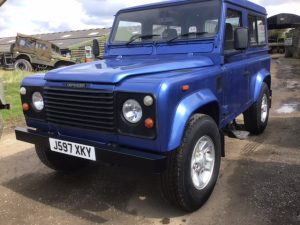 Land Rover Defender J597XKY