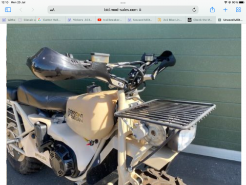 ROKON 2 £7600 plus vat Rokon 2 For Sale. Yes two wheel drive motorbike ...