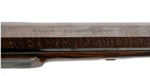 PAIR OF .650 PERCUSSION OFFICERS PISTOLS