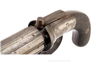 36 DOUBLE-ACTION PERCUSSION 6-SHOT PEPPERBOX