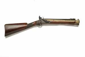 20 bore flintlock brass barrelled blunderbuss jones wrexham