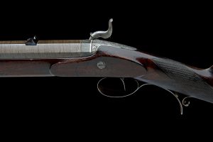 GEORGE FULLER, LONDON 16-BORE PERCUSSION SPORTING RIFLE