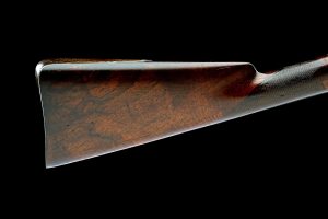 SIGNED JOHN WIGGAN, A 12-BORE PERCUSSION SINGLE-BARRELLED SHOTGUN