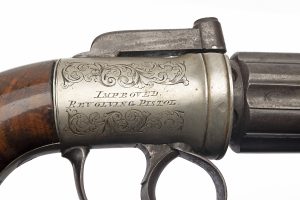80-BORE PERCUSSION 'IMPROVED REVOLVING PISTOL
