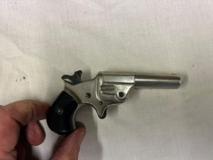 Nickel Derringer 41 Caliber SN2089