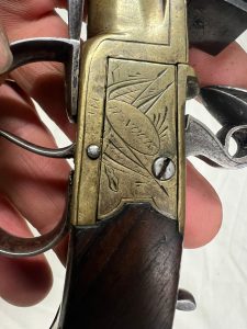 Henry nock flintlock pistol