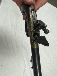 Henry nock flintlock pistol