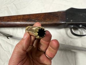 W W Greener Obsolete Caliber 14 bore shotgun