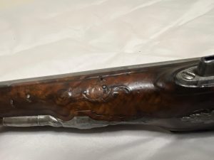 Flintlock double barrelled by Alexandre Borel