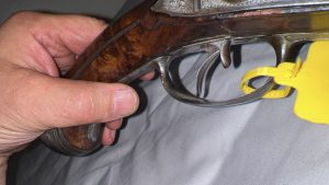Flintlock double barrelled by Alexandre Borel