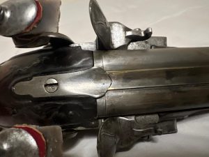 Flintlock double barrelled by Alexandre Borel
