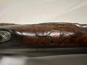 Flintlock double barrelled by Alexandre Borel