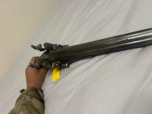 Flintlock double barrelled by Alexandre Borel