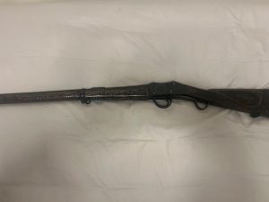 Martini actioned dangerous game rifle